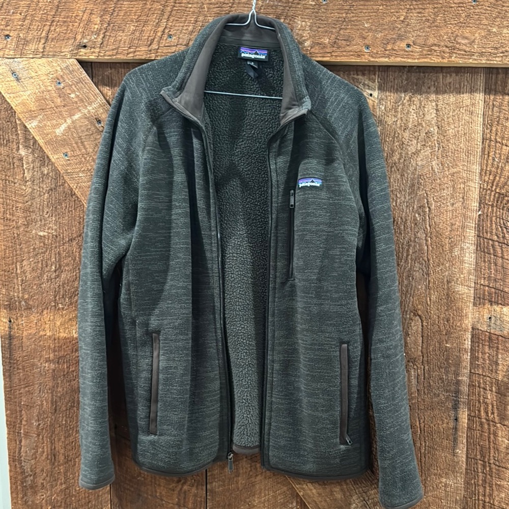 Patagonia Men's Gray Fleece Jacket
